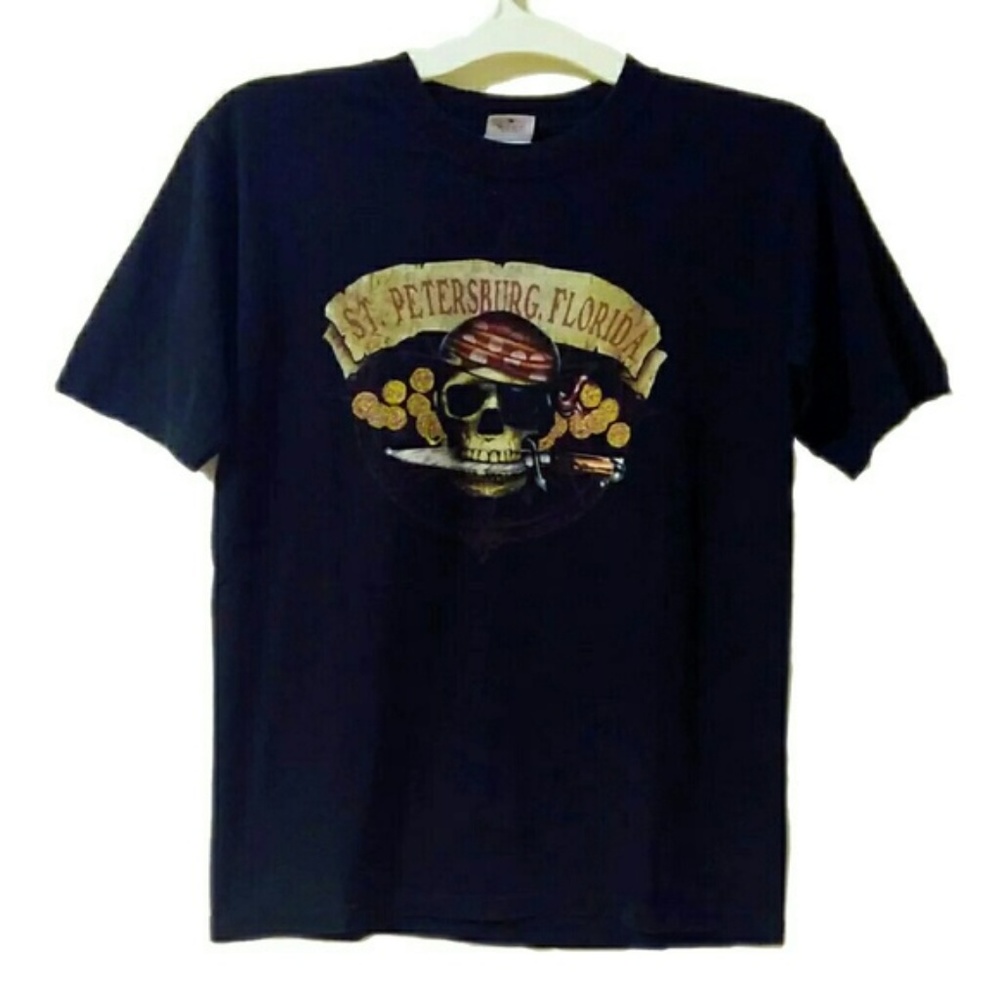 St. Petersburg Florida Souvenir Shirt Youth Pirate